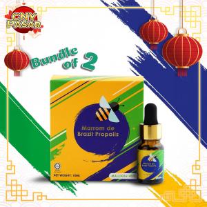 Honest Living - Marrom de Brazil Propolis | Brazilian Green Propolis 10ml x 1 bottle [2 Bottles]